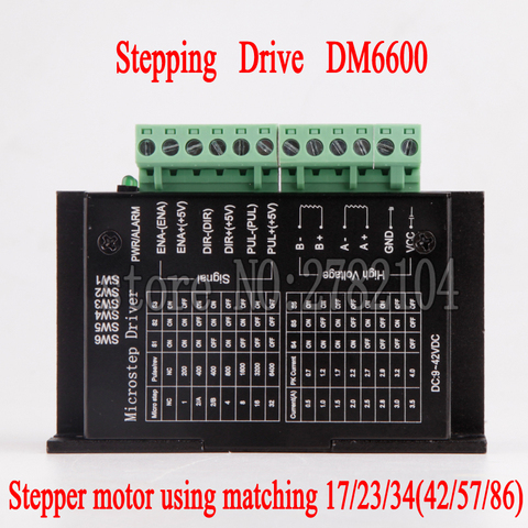 Free shipping TB6600 DM542 DM556 DM860  Segments for NEMA17/23/34 Stepper Motor Driver Wood Router Machine Milling Kits ► Photo 1/3