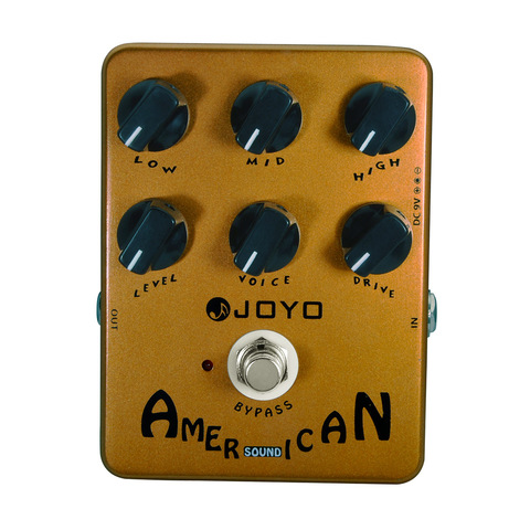 JOYO JF-14 American Sound Guitar Effects Pedal from Original Sound to Overdrive Pedal Amplifier Simulation 57 Deluxe AMP ► Photo 1/1