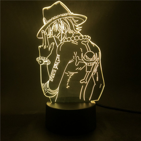 Lampe One Piece Portgas D Ace