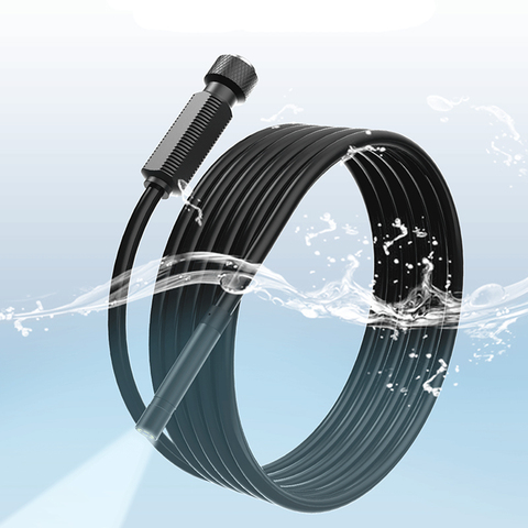 P30 Industrial Endoscope Camera 8mm/5.5mm/3.9mm Semi-rigid Snake Tube Cable Dual Lens only Camera Cable Without Screen Monitor ► Photo 1/6