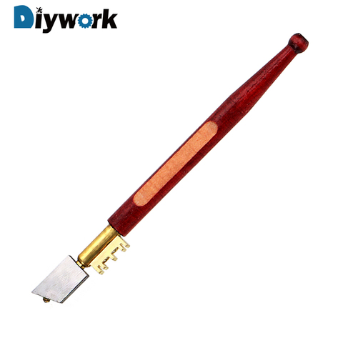 DIYWORK Portable 17mm Single Diamond Glass Cutter Sharp Knife  Glass Diamond Cutting Tool ► Photo 1/6