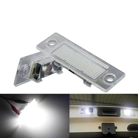 LED CANBUS License Plate Lights Base For Volkswagen Touran 2003-2010 , Jetta 2005-2010, Skoda Superb 2002-2008 VW number lamp ► Photo 1/6