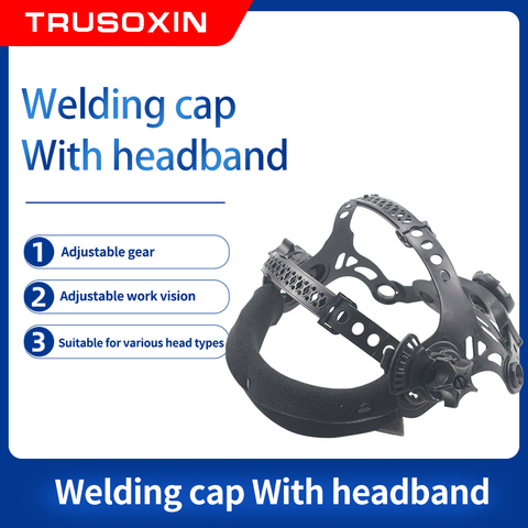 Solar Auto Darkening Welder Mask Accessories Square Hole Welding Wearing Helmet Headband ► Photo 1/6