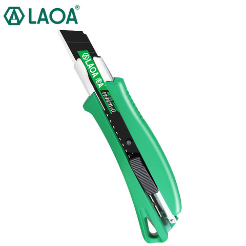 LAOA Utility knife Zinc Alloy Sliding Blade Knife Wallpaper Holder Manual Cutter Handtool Cutting Tools Industrial Use ► Photo 1/6