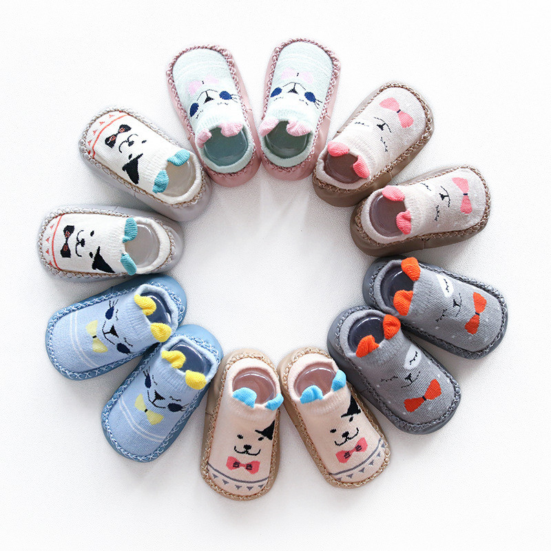 Cheap Cute Newborn Baby Socks Cotton Baby Girl Boy Socks Anti Slip