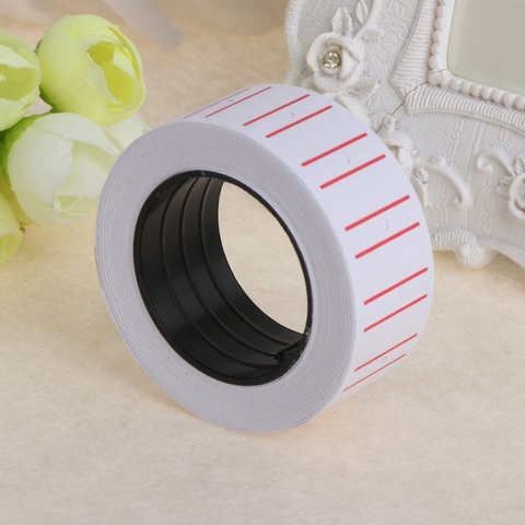 1 Roll(500 Labels) Self Adhesive Price Tags White Self Adhesive Price Label Tag Sticker Office Supplies ► Photo 1/6