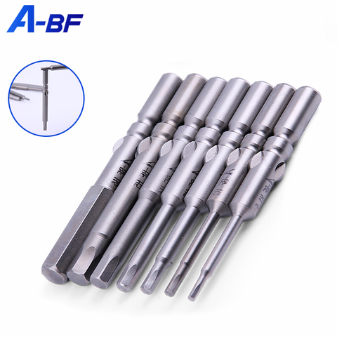 A-BF 6mm Hex Screwdriver Bits S2 Material Screwdriver Bits Set High Strength Strong Magnetic Manufacturer Promotion ► Photo 1/6