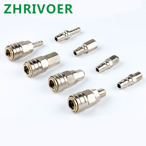 PP/PF/PH/PM Self-locking C type Pneumatic Air Compressor Hose Quick Coupler Plug Socket Connector ► Photo 1/1