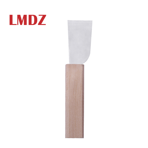 LMDZ Wooden Handle Stainless Steel Leathercraft Cutting Knife Craft Tool Home Skiving Tool Accessories Sharp Cutting Tool ► Photo 1/5