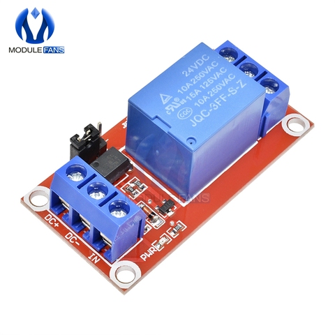 One 1 Channel 1ch Relay Module Board Shield for Arduino with Optocoupler Support High and Low Level Trigger Module ► Photo 1/6