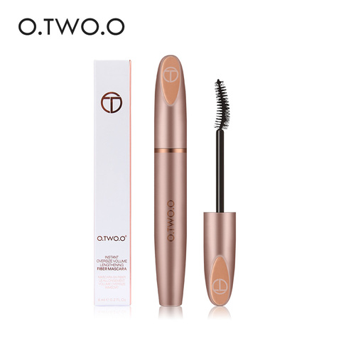 O.TWO.O Super Volume Mascara Lengthening Waterproof Curling Mascara 4D Silk Fiber Eyelashes Extension Eye Make up ► Photo 1/6