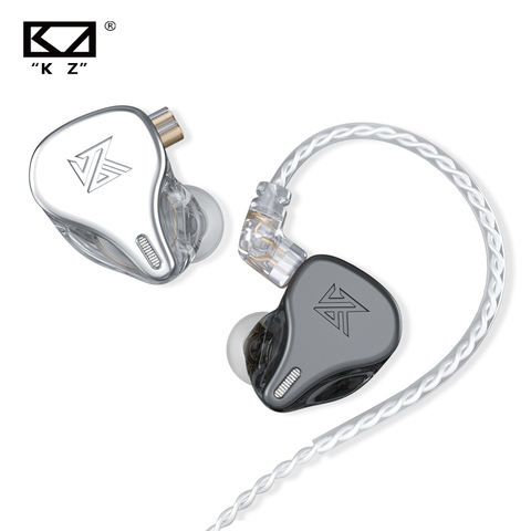 KZ DQ6 3DD Dynamic Driver Earphone Bass HIFI Earbuds In-Ear Monitor Noise Cancelling Music Sport Earphones ► Photo 1/6