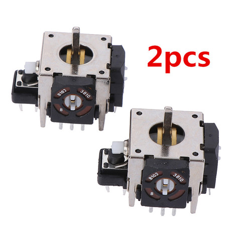 2 Pieces Replacement For PS2 3D Joystick Analog Stick For Xbox 360 Controller Tool Parts ► Photo 1/6