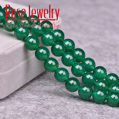 Free Shipping 6/8/10/12mm 5A Green Agates beads fashion Natural stone scattered beads DIY Bracelet neckace Accessories ► Photo 1/5