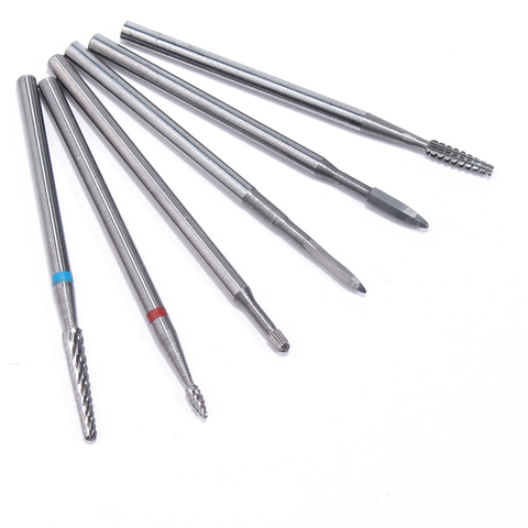 Carbide Tungsten Cuticle Clean Nail Drill Bits For Nail Art Electric Nail Manicure Machine Milling Cutters for Pedicure Bit ► Photo 1/6