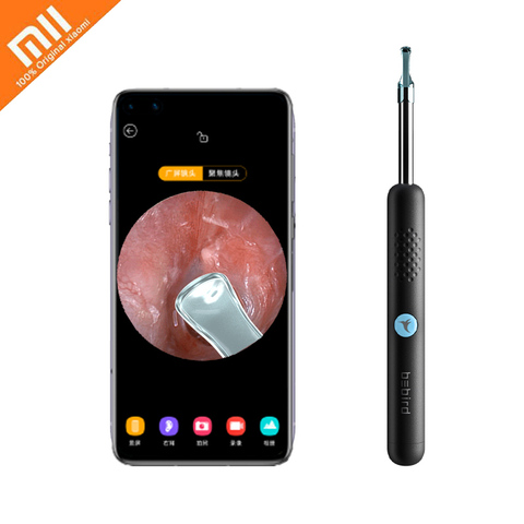 Xiaomi Bebird R1 Wireless Intelligent Visual Ear Stick Ear Picker 300W High Precision Endoscope Mini Camera Otoscope Borescope ► Photo 1/6