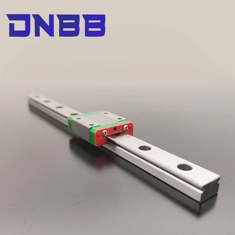 MGN7 MGN9 MGN12 MGN15  200 400 500 800mm miniature linear rail slide 1pc MGN linear guide 1PC MGN Block for CNC FA 3d printer. ► Photo 1/6