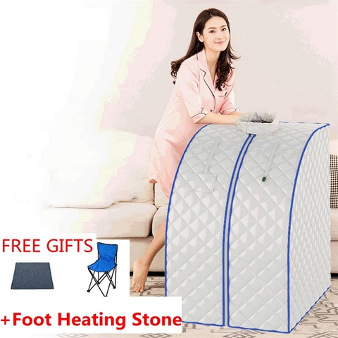 Far infrared sauna steamer remote control collapsible with steaming machine chair household steam home  portable Spa Sauna tent ► Photo 1/6