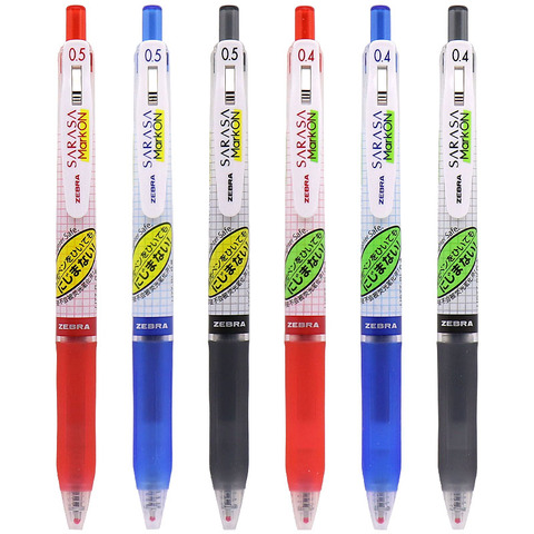 Zebra JJS77 SARASA MARK ON Gel Pen Japan 0.4 mm 0.5 mm ► Photo 1/1