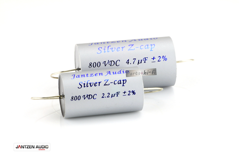 2pcs/lot Denmark jantzen-audio Silver Z-Cap MKP fever crossover coupling audio capacitor free shipping ► Photo 1/1