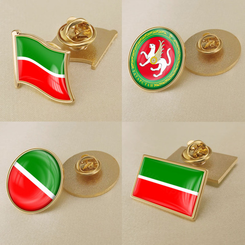 Coat of arms of Tatarstan Flag Lapel Pins/Broochs/Badges ► Photo 1/5