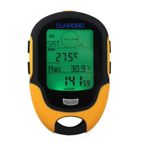 Waterproof FR500 Weather Forecast LED Torch Multifunction LCD Digital Altimeter Barometer Compass Thermometer Hygrometer ► Photo 1/6