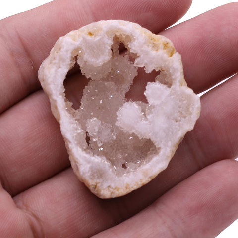 Natural White Druzy Agates Pendant Reiki Heal Slice Druzy for Fashion Jewelry Making Supplies DIY Necklace Earrings Accessories ► Photo 1/4