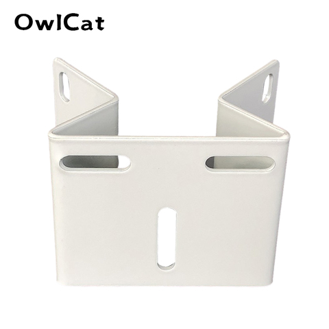 Exterior Outside Wall Corner Mount Metal Bracket Right Angle CCTV Surveillance Camera Holder Adapter ► Photo 1/6