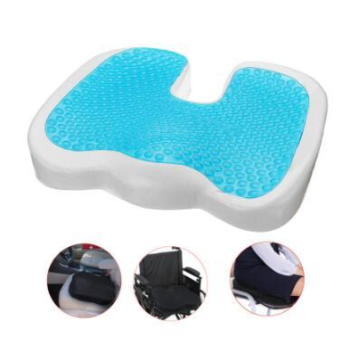 Gel Enhanced Seat Cushion - Non-Slip Orthopedic Gel & Memory Foam Coccyx Cushion for Tailbone Pain Office Chair Car Seat Cushion ► Photo 1/5