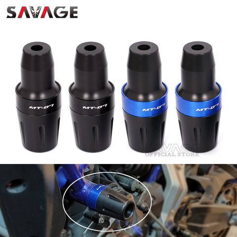 MT-07 Frame Sliders Crash Protector For YAMAHA MT07 2014-2022 FZ07 Tracer 700/GT Motorcycle Accessories Falling Protection Logo ► Photo 1/6