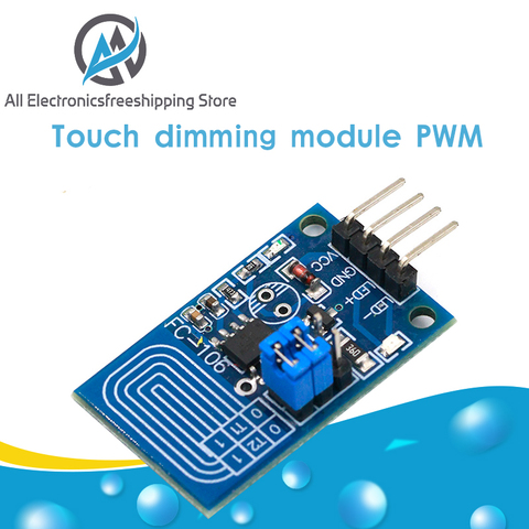 Smart Electronics Capacitive touch dimmer Constant pressure stepless dimming PWM control panel type LED dimmer switch module ► Photo 1/6