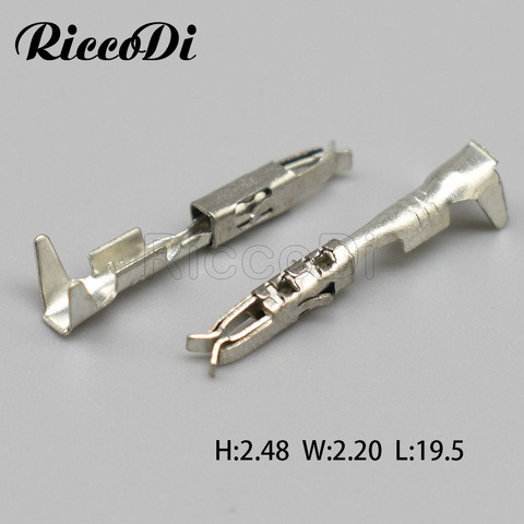 100Pcs 964274-2 928939-1 1.5mm Serie Auto Crimp Electrical Female Terminal For License Plate Lights Audi SE VW N 90764701 ► Photo 1/3