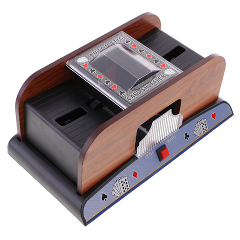 Playing Card Shuffler, Automatic Battery Operated 2 Deck Casino Dealer Entertainment  9.53''x5.12''x3.78'' ► Photo 1/6