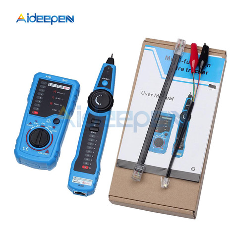 FWT11 RJ11 RJ45 Cat5 Cat6 Telephone Wire Tracker Tracer Toner Ethernet LAN Network Cable Tester Detector Line Finder ► Photo 1/5