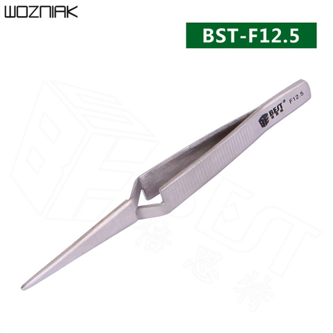 Newest  Auto 121mm Cross Lock Stainless Steel Precision Tweezers Reverse Action Tweezers Maintenance High Quality Hand Tools ► Photo 1/4