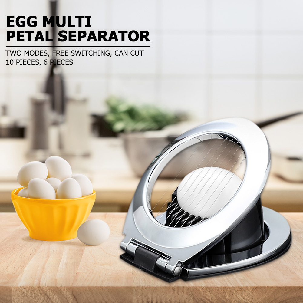 Egg Cutter Egg Slicer Sectione Cutter Mold Flower Egg Splitter