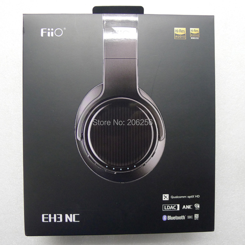 FiiO EH3 NC Wireless Noise-Canceling Headphones Black With Bluetooth NFC aptX HD LDAC AAC SBC Audio WIRELESS Hi-Res function ► Photo 1/6