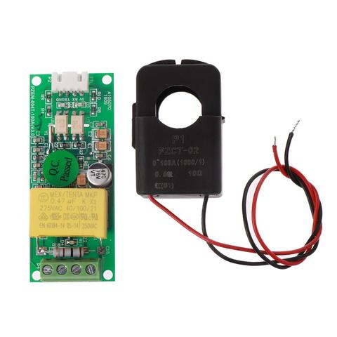 PZEM-004T Current Voltage Multimeter Module 80-260V 100A +Split-Core Transformer ► Photo 1/6