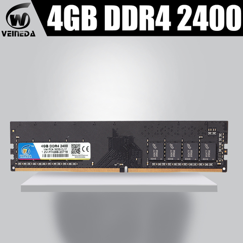 DIMM ram DDR4 8GB PC4-19200 Memory Ram ddr 4 2400 For Intel AMD DeskPC Mobo ddr4 8 gb 1.2V 284pin ► Photo 1/6