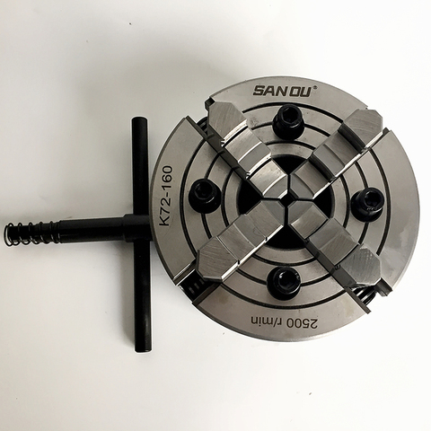 High Precision of Four Jaw Independent Chuck 160mm K72-160 for Sales ► Photo 1/6