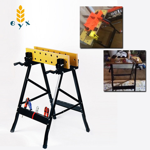 multifunctional folding inverted carpentry workbench woodworking table table saw portable woodworking saw table decoration tools ► Photo 1/6