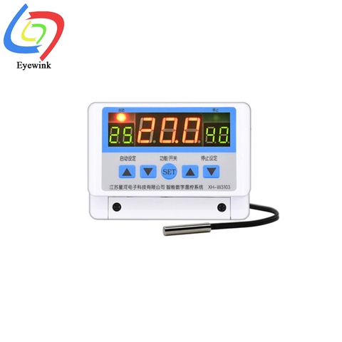 XH-W3103 AC 220V DC 12V 24V Auto Digital Temperature Controller Thermostat System with display switch 30a ► Photo 1/6