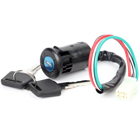 Universal Off-road Motorcycle Modified  Small High Game ATV Start Ignition Switch Electric Door Lock Key Switch ► Photo 1/6