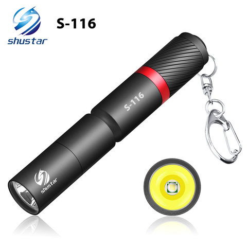 Ultra small LED Flashlight With premium XPE lamp beads IP67 waterproof Pen light Portable light For emergency, camping, outdoor ► Photo 1/6