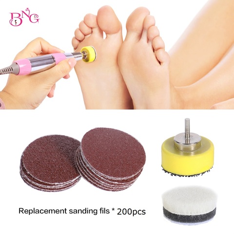 100pcs Electric Callus Peel Remover Replace Foot Sanding File Hard Dead skin Polisher Exfoliating Grinding Pedicure Tool Smooth ► Photo 1/6