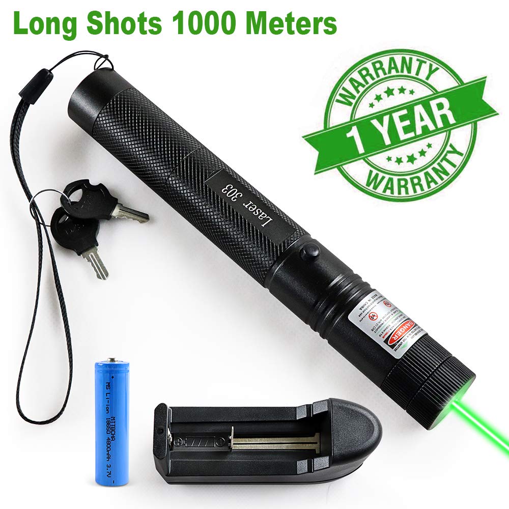 Powerful Red Green Laser Pointer 10000m 5mw Laser 303 Sight Focus  Adjustable Burning Lazer Torch Pen 18650 Charging Laser Pen - AliExpress