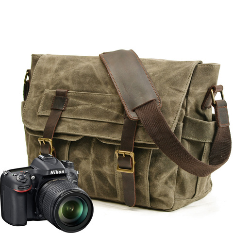 Digital Camera Bag Shoulder Camera Bag Mass Nikon Canon Machine 1 Mirror 2 Mirror Messenger SLR Camera Bag ► Photo 1/6