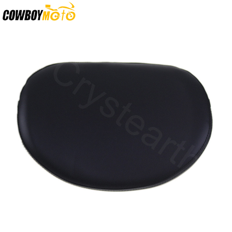 COWBOY Motorcycle Universal Sissy Bar Backrest Cushion Pad Seat Cover Pad For Honda Yamaha Suzuki Kawasaki Harley Custom Bobber ► Photo 1/6