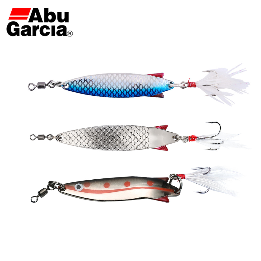 Abu Garcia Classic Toby Spoons 3pk Lures ALL SIZES Fishing tackle 