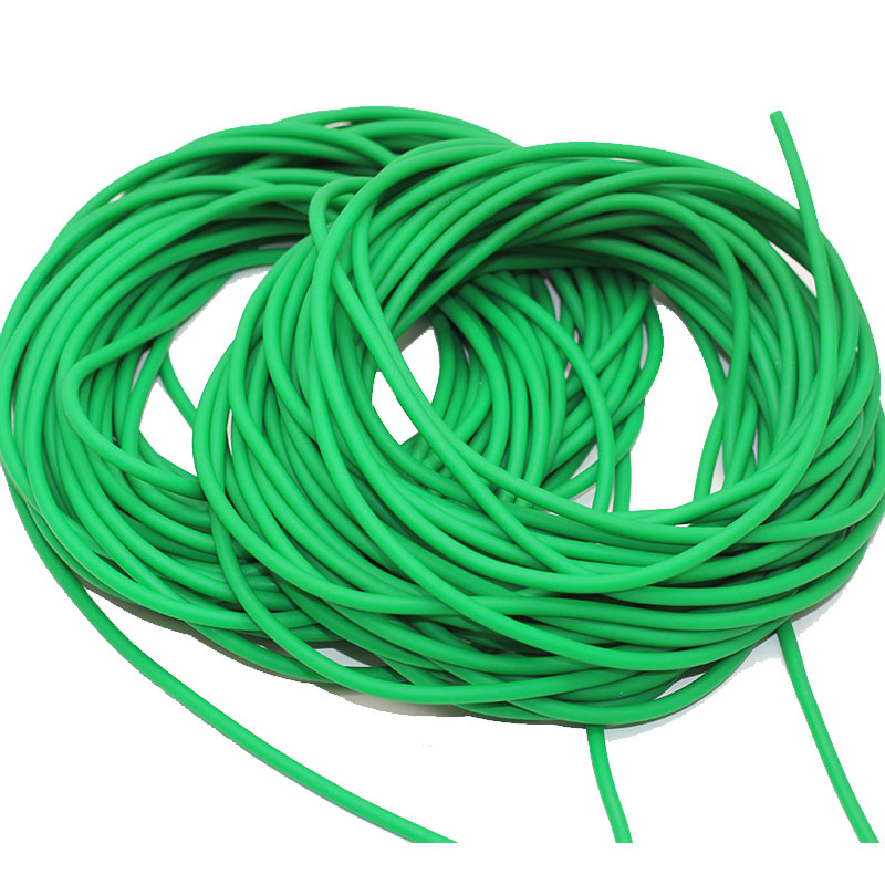 5-10M Rubber rope Diameter 3mm solid elastic fishing rope fishing